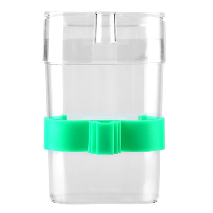 Vogel Waterbak Drinkbak automatisch Papegaai Parkiet Kaketoe white