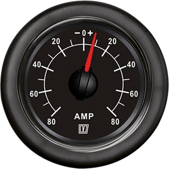 Vetus Ampèremeter 150a 12-24v Zwart 52 mm