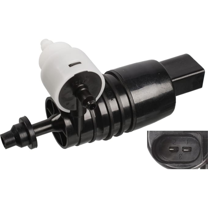 Waterpomp, koplampsproeier FEBI BILSTEIN 107463