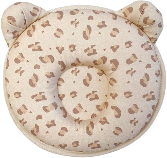 Candide - Baby kussen - plat hoofd - Petit Panda – Leopard Print