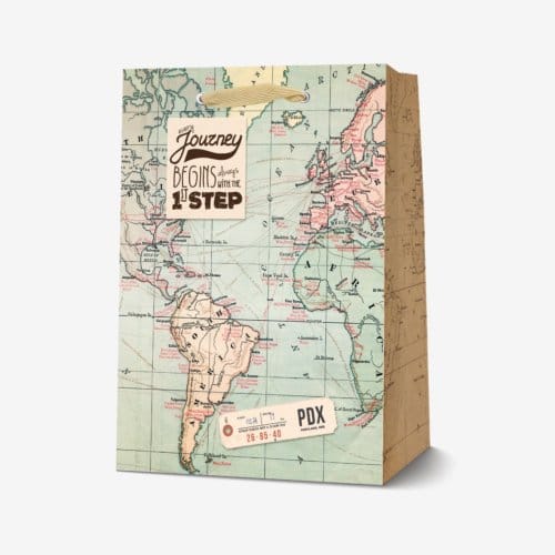 Legami geschenktasje medium - map