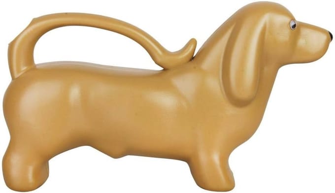 Gieter Waterkan Teckel Bruin – 34 cm x 10 cm x 20 cm