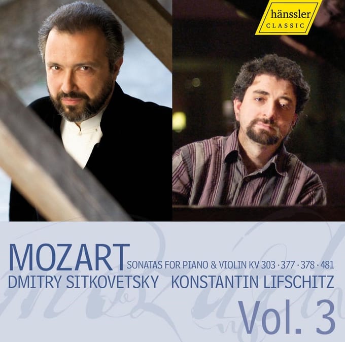 Dmitry Sitkovetsky & Konstantin Lifschitz - Mozart: Sonatas For Piano & Violin Volume 3 (CD)