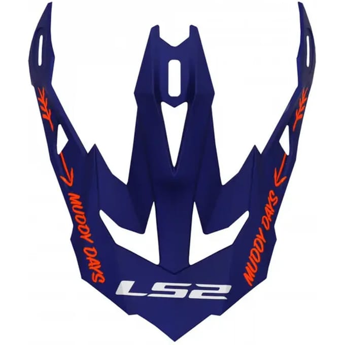 Vervangende visier voor crossmotorhelm LS2 MX700 Cargo