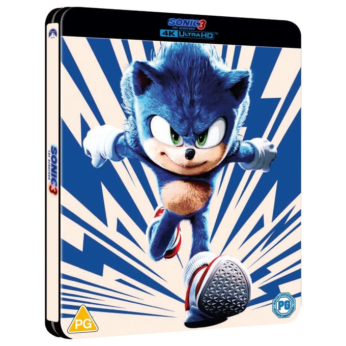 Sonic the Hedgehog 3 - Steelbook - 4K Ultra HD - Import