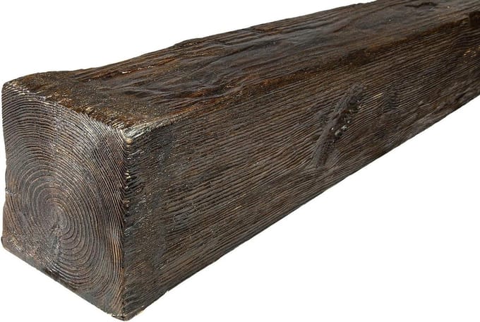 Decoratieve Balk - Houten Profiel - Interieur Afwerking - Slagvast Polyurethaan - 2 Meter - Donkerbruin