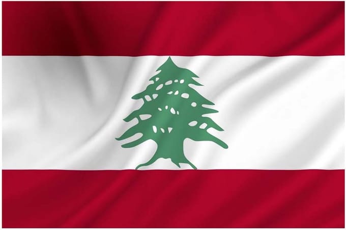 Vlag van Libanon 90 x 150