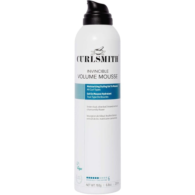 Curlsmith - Invicible Volume Mousse 200ml - Krullend Haar - Volume Mousse - Medium Hold