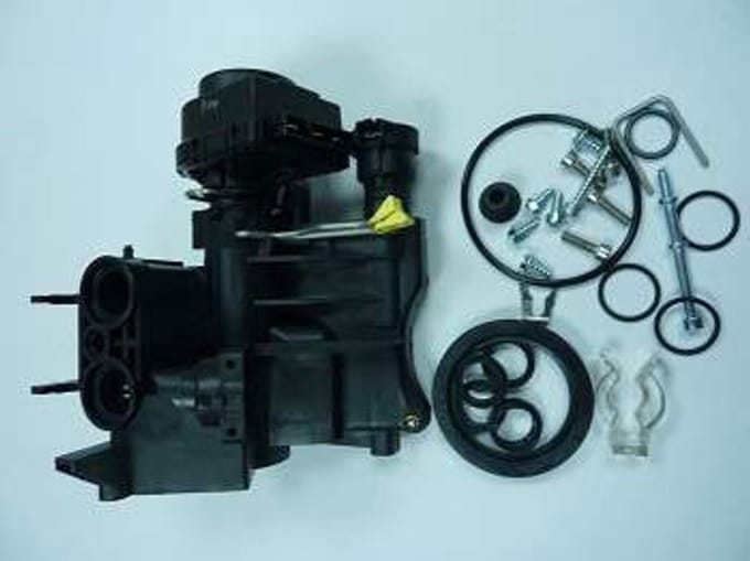 Remeha Hydroblock rechts + Ventielaandrijving + D, S100822