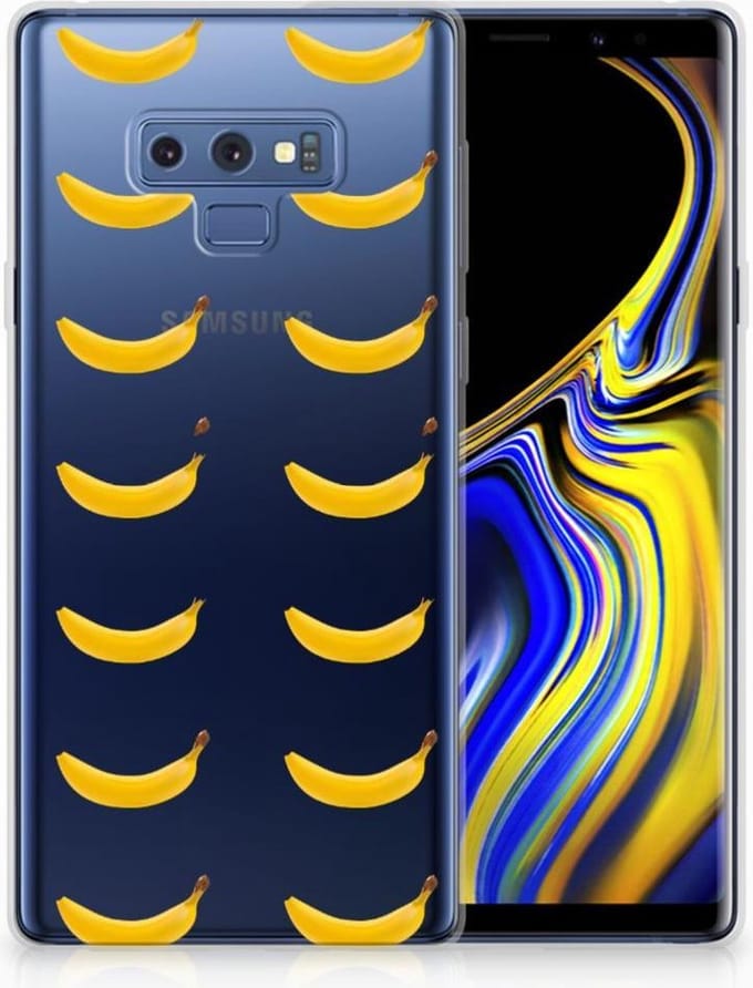 Samsung Galaxy Note 9 Siliconen Case Banana