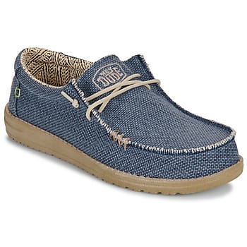 Instappers HEYDUDE Wally Braided Blue Night