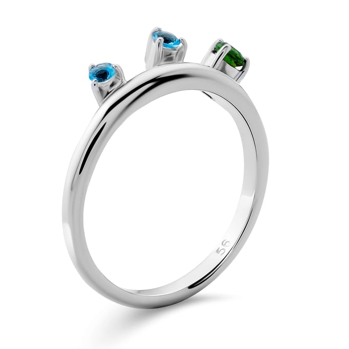 Orphelia Dames 925 Sterling Zilveren Ring - Zilver ZR-7497