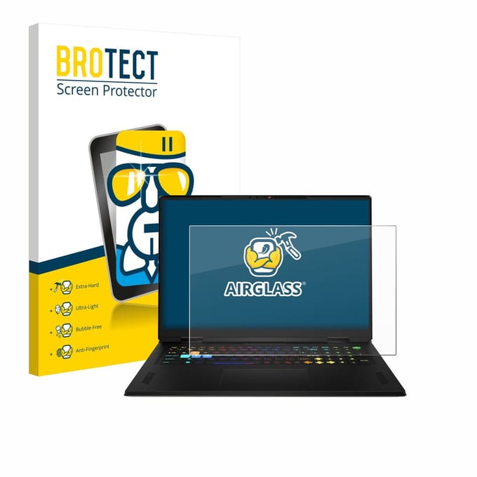 Screenprotector voor MSI Vector A18 HX 2025 Beschermglas transparant