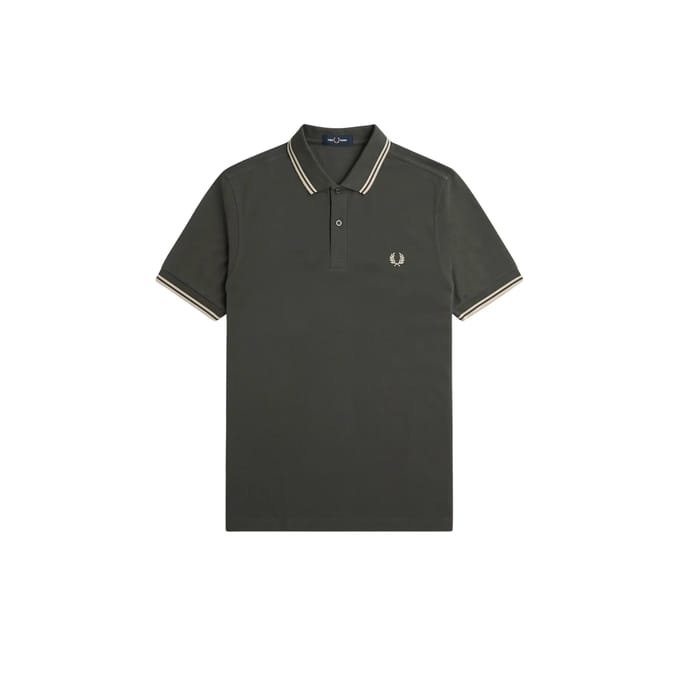 Fred Perry Polo M3600 Donkergroen U98 - Maat L - Heren