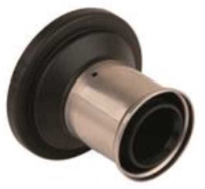 Henco Super Size Rechte Persverloopkoppeling - 75 mm x 63 mm - Kunststof PVDF met RVS Hulzen - Model 8HNA-PK63