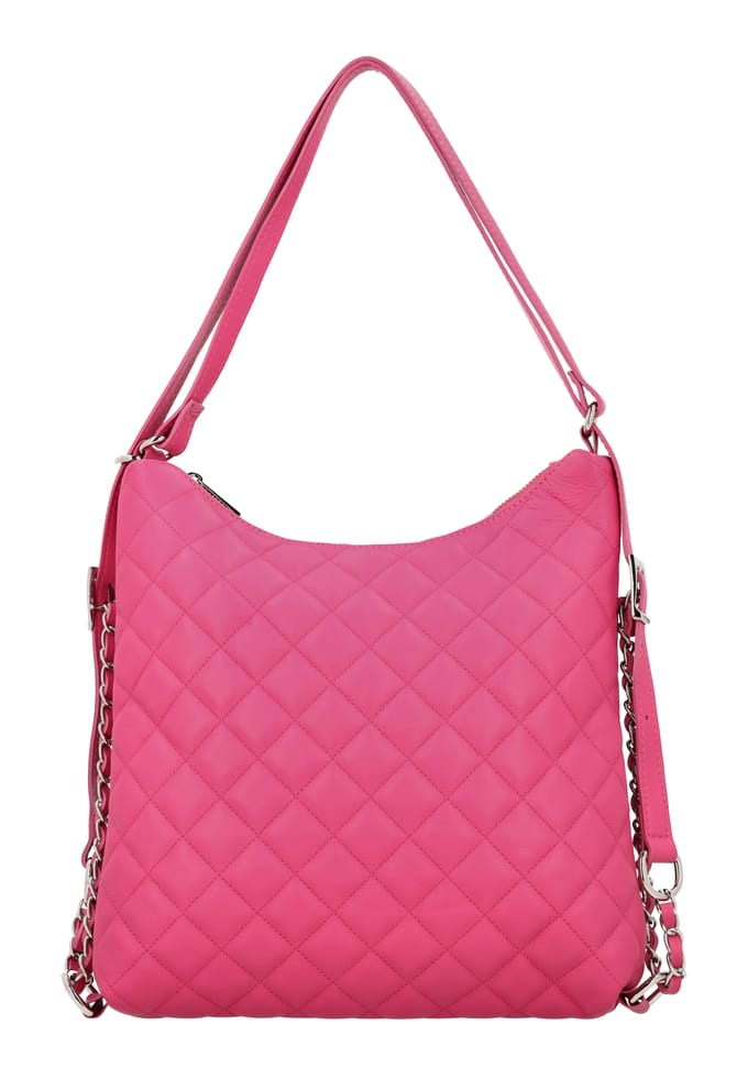 Faina schoudertas Dames fuchsia