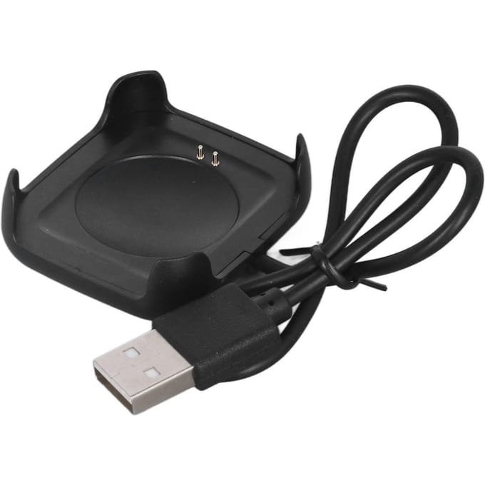 Smartwatch-opladerdockhouder USB-opladerkabel Draagbare vervangende smartwatch-accessoire voor 22 19 black