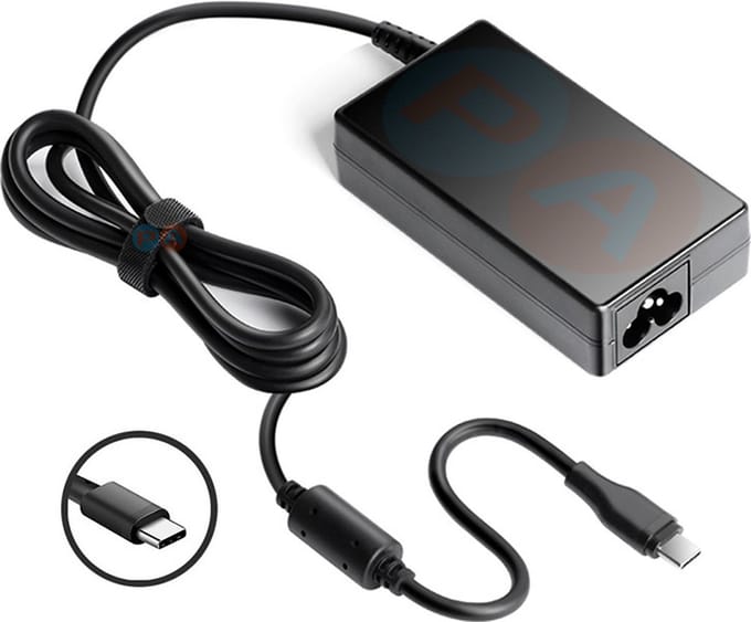 USB-C Laptop Oplader 45W (15V-3A) geschikt voor HP Chromebook x360 14 G1