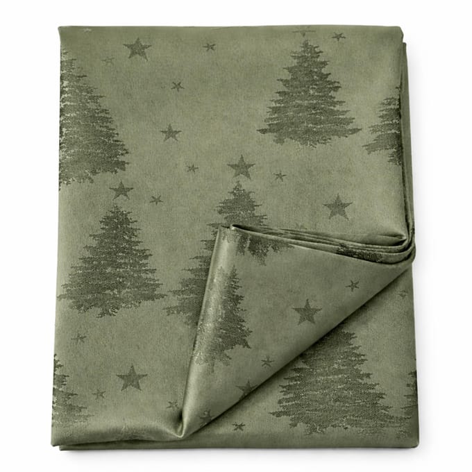 Tafellaken Festive Forest 140x240 cm Bronze Green