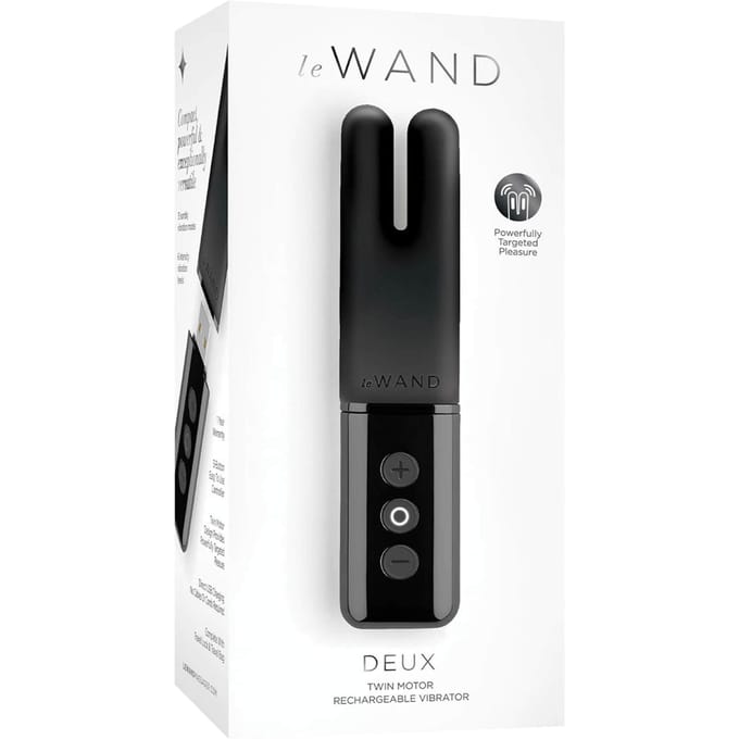 Le Wand- Deux Clitoris Stimulator - Zwart