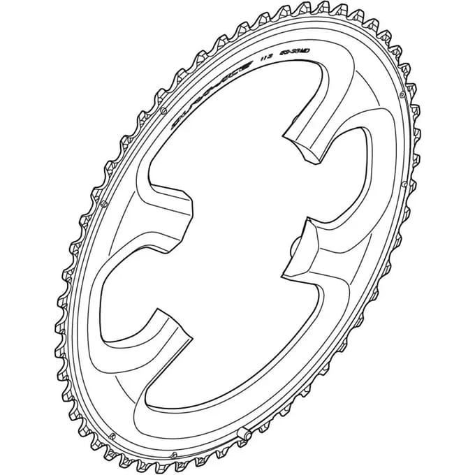 Schijflade Shimano FC-9000