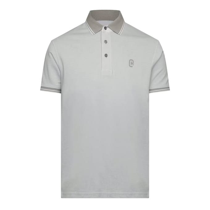 Crosshatch Heren Preece Poloshirt (Wit)