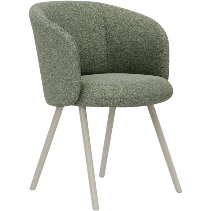 Vitra Mikado fauteuil aluminium frame - Nubia ivoor/bos