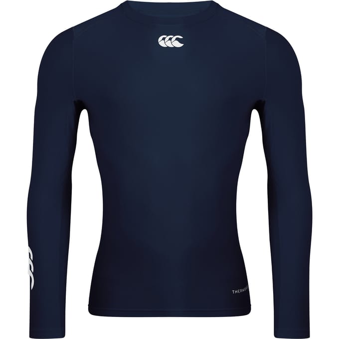 Canterbury Heren Thermoreg Top met lange mouwen (Marine)