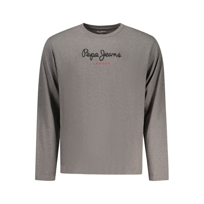 Pepe Jeans Eggo T-shirt Met Lange Mouwen Grijs L Man