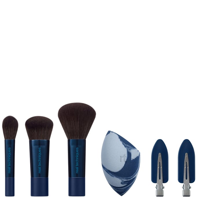 REAL TECHNIQUES EVERYDAY SLAY BRUSH & SPONGE SET