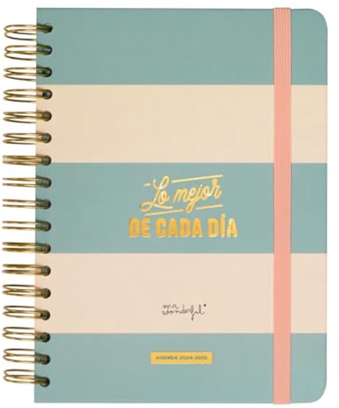 Schoolagenda 2024/25 - Dagplanner met Stickervellen en Motivatie