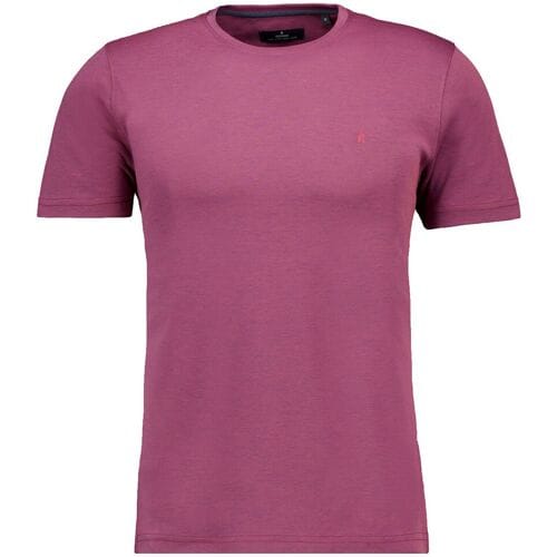 Ragman T-Shirt Softknit Round Neck Berry / male