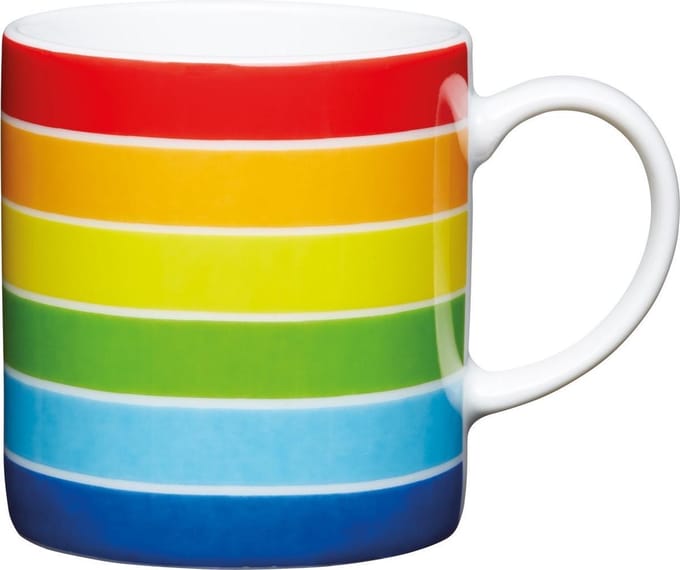Espresso Kopje - Regenboog - 80ml - KitchenCraft