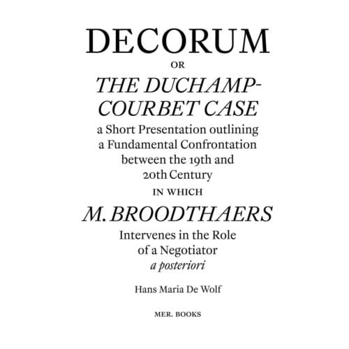 Decorum - Hans Dewolf