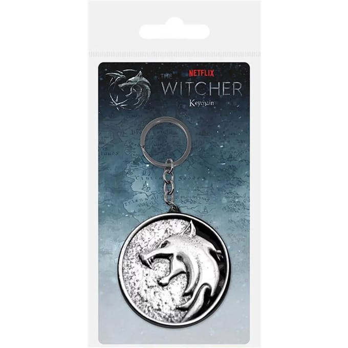 Kindersleutelhanger Pyramid The Witcher Porte Cle Metal Wolf