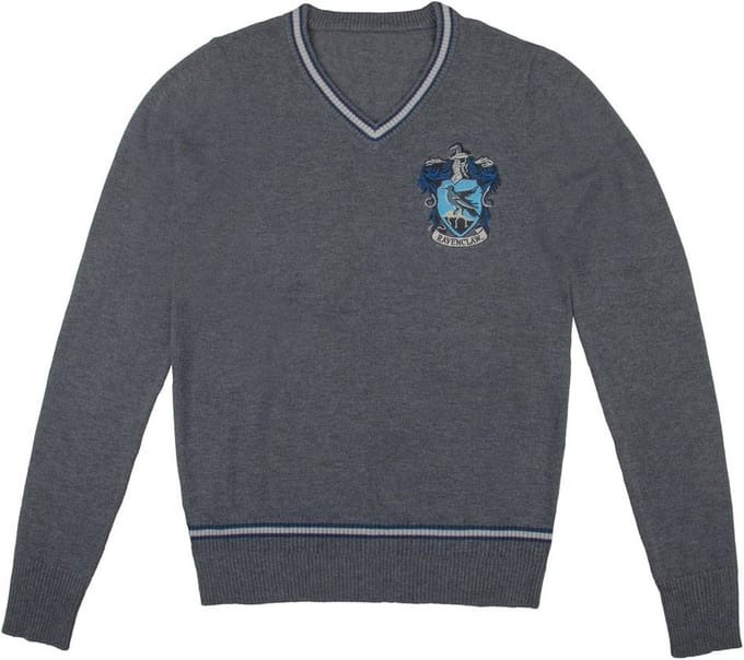 Harry Potter Gebreide trui -XL- Ravenclaw Grijs