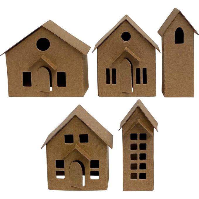Sizzix Thinlits Stanssjabloon  "Paper Village"