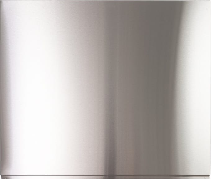 RVS achterwand, 600 x 750 x 12 mm