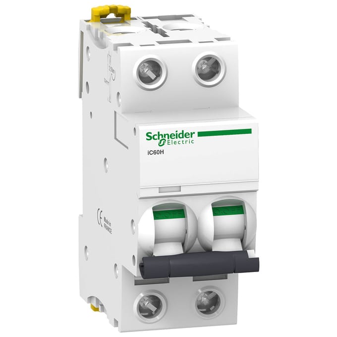 Schneider Electric IC60H 2P C1A Aardlekschakelaar - A9F84201