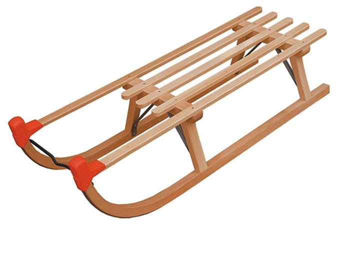 BAYO houten slee beukenhout 103cm - Kinderslee