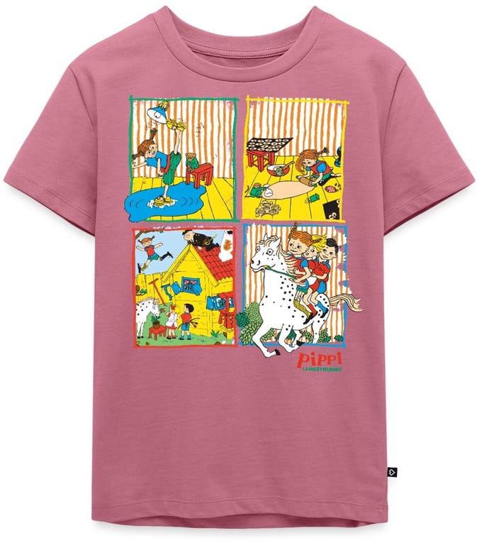 Pippi Langkous En Je Vrienden Tegels Premium T Shirt Kinderen