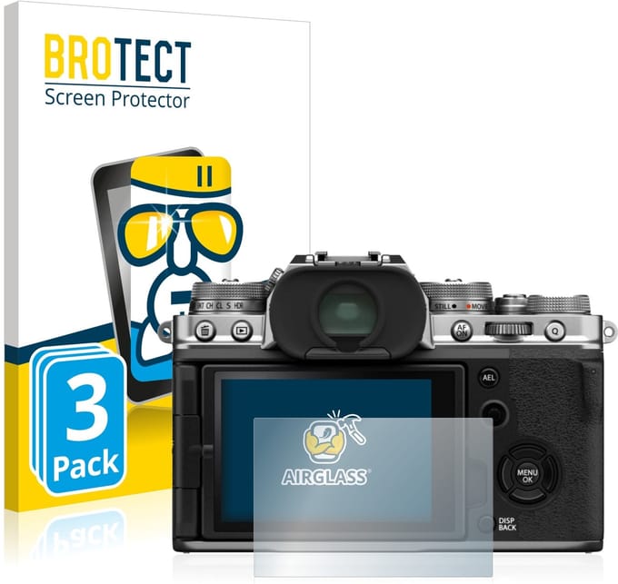 Screenprotector 3 Stuks voor Fujifilm X-T4 Beschermglas transparant