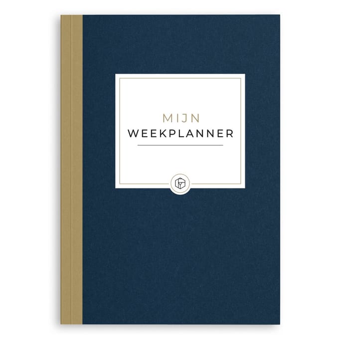 Fyllbooks - Mijn Weekplanner - Planner Ongedateerd - Week Agenda Datumloos - Planning - Business