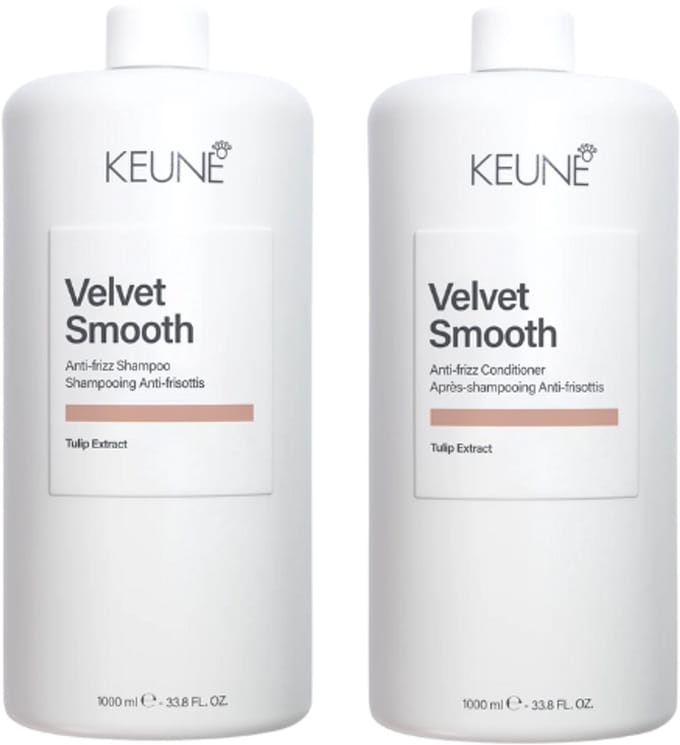 Keune Care Velvet Smooth Shampoo 1000 ml & Conditioner 1000 ml