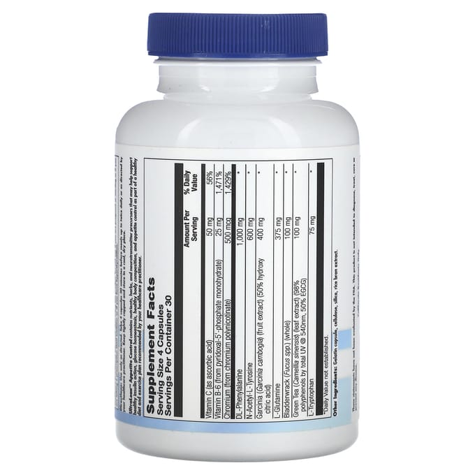 Nutra BioGenesis, Ultra Lean Contrôle de l'Appétit, 120 Capsules