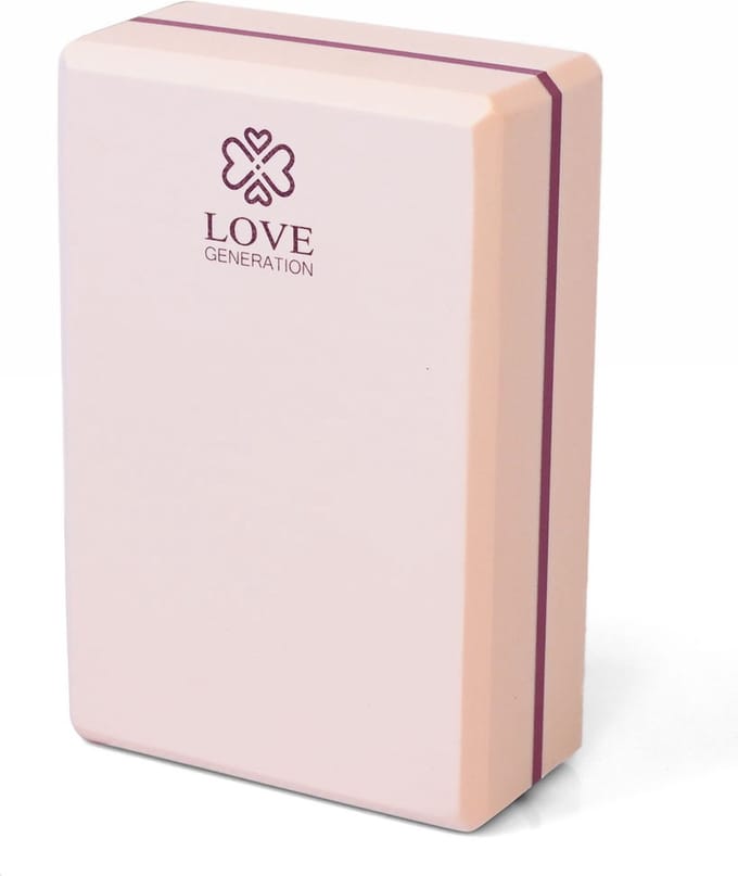 Love Generation - Foam Yogablok - Precious Pink