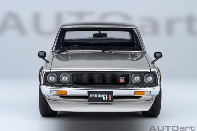 AUTOart 1/18 Nissan Skyline 2000 GT-R (KPGC110) Tuned - Silver