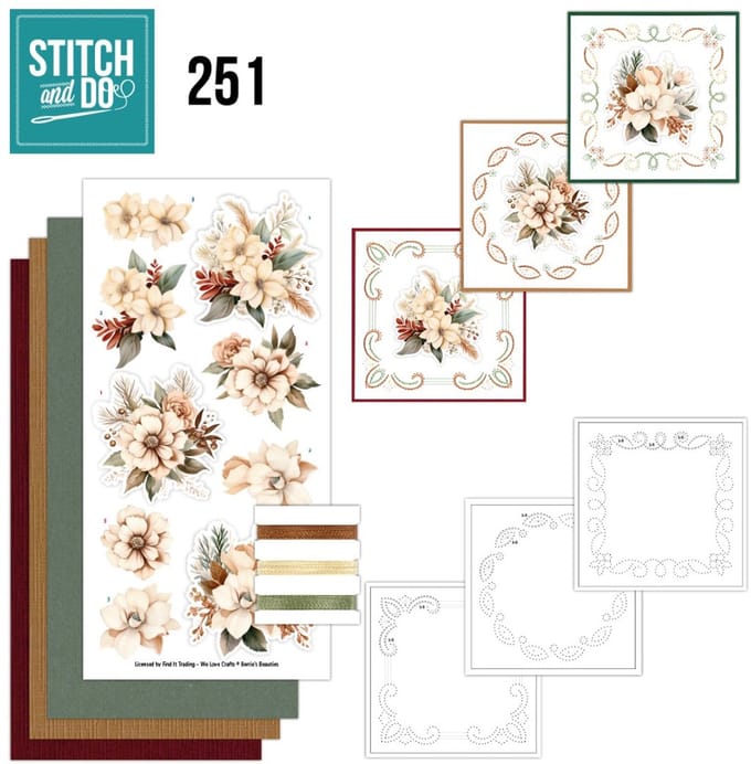 Stitch and Do 251 - Berries Beauties - Cosy Winter