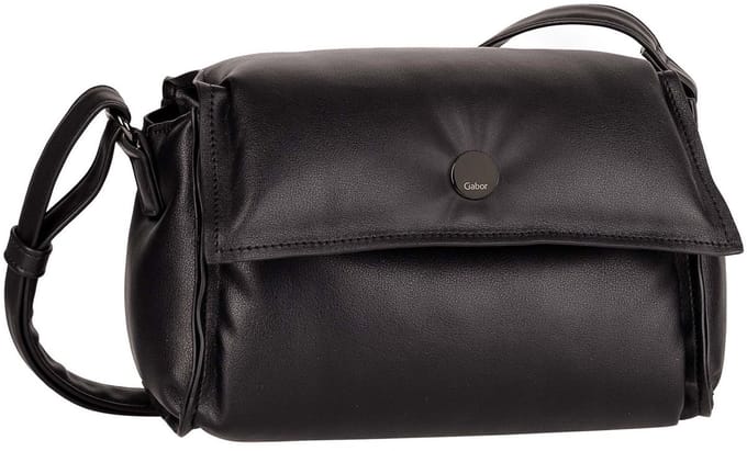 Gabor schoudertas Alexi Flap Bag No Zip Black zwart