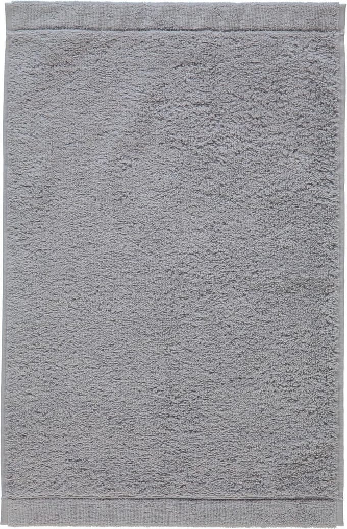 Cawö Lifestyle Uni Gastendoekje - Platina 30x50